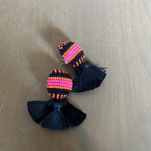 Mignonne Gavigan beaded tassel earrings